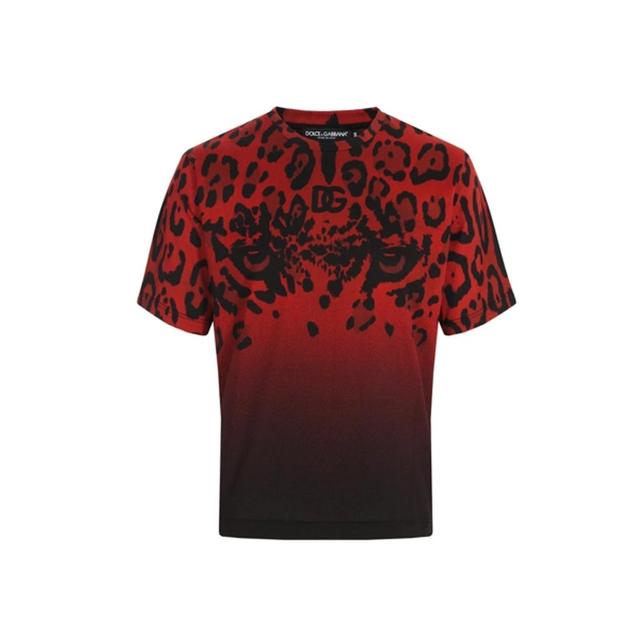 Animalier T-shirt In Red Product Image