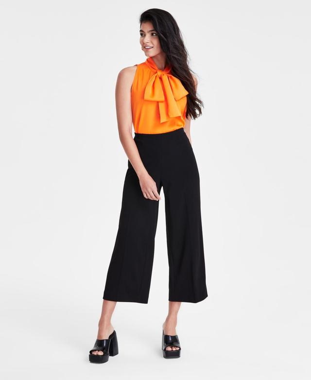 Women's High-Rise Wide-Leg Ankle Pants, Created for Macy's Product Image