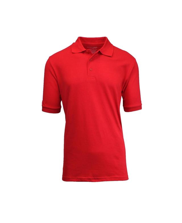 Galaxy By Harvic Mens Short Sleeve Pique Polo Shirts Product Image