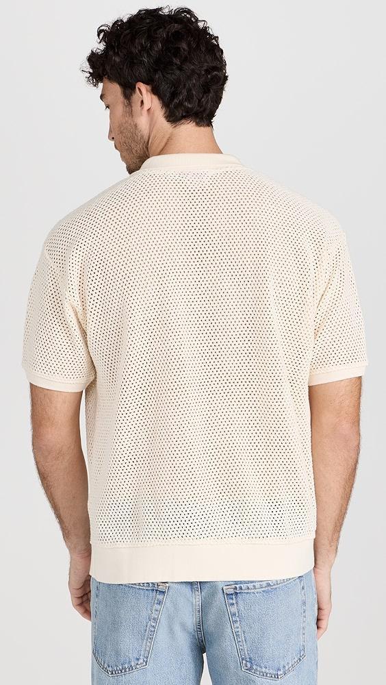 Obey Duke Mesh Polo | Shopbop Product Image