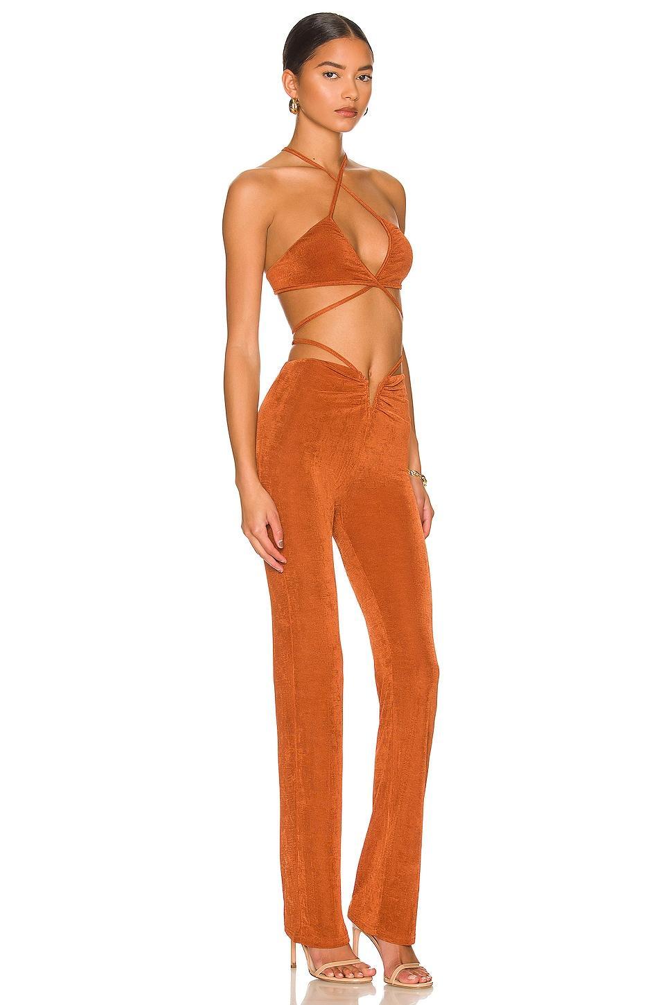 Irene Strappy Pant Set superdown Product Image