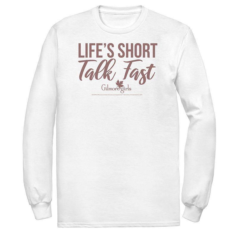 Mens Gilmore Girls Lifes Short Talk Fast Tee Product Image