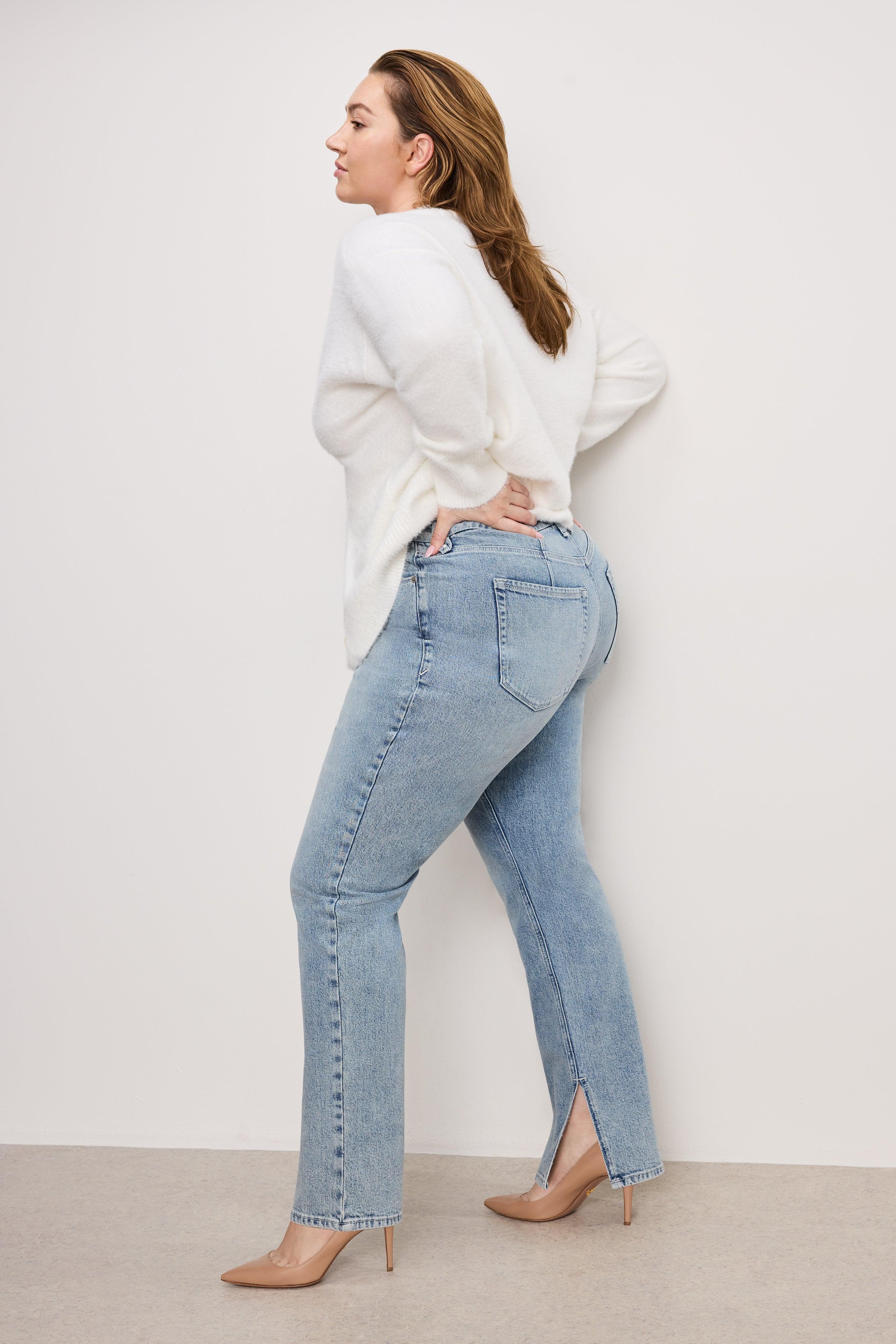 GOOD ICON STRAIGHT JEANS | INDIGO750 Product Image