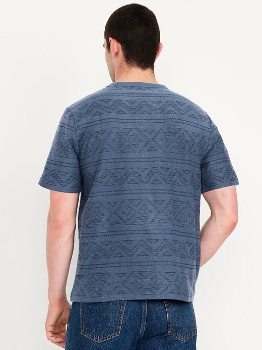 Textured Jacquard T-Shirt Product Image