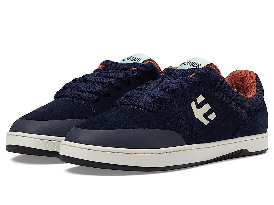 etnies Marana (Navy/Brown/White) Men's Skate Shoes Product Image