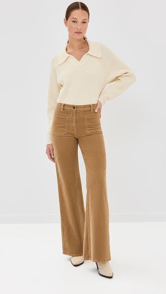 Nili Lotan Selena Polo Sweater | Shopbop Product Image