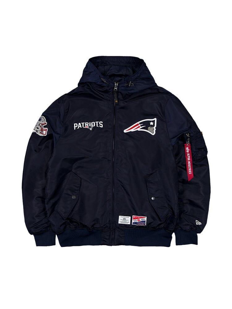 NEW ENGLAND PATRIOTS X ALPHA X NEW ERA L-2B BOMBER JACKET Product Image