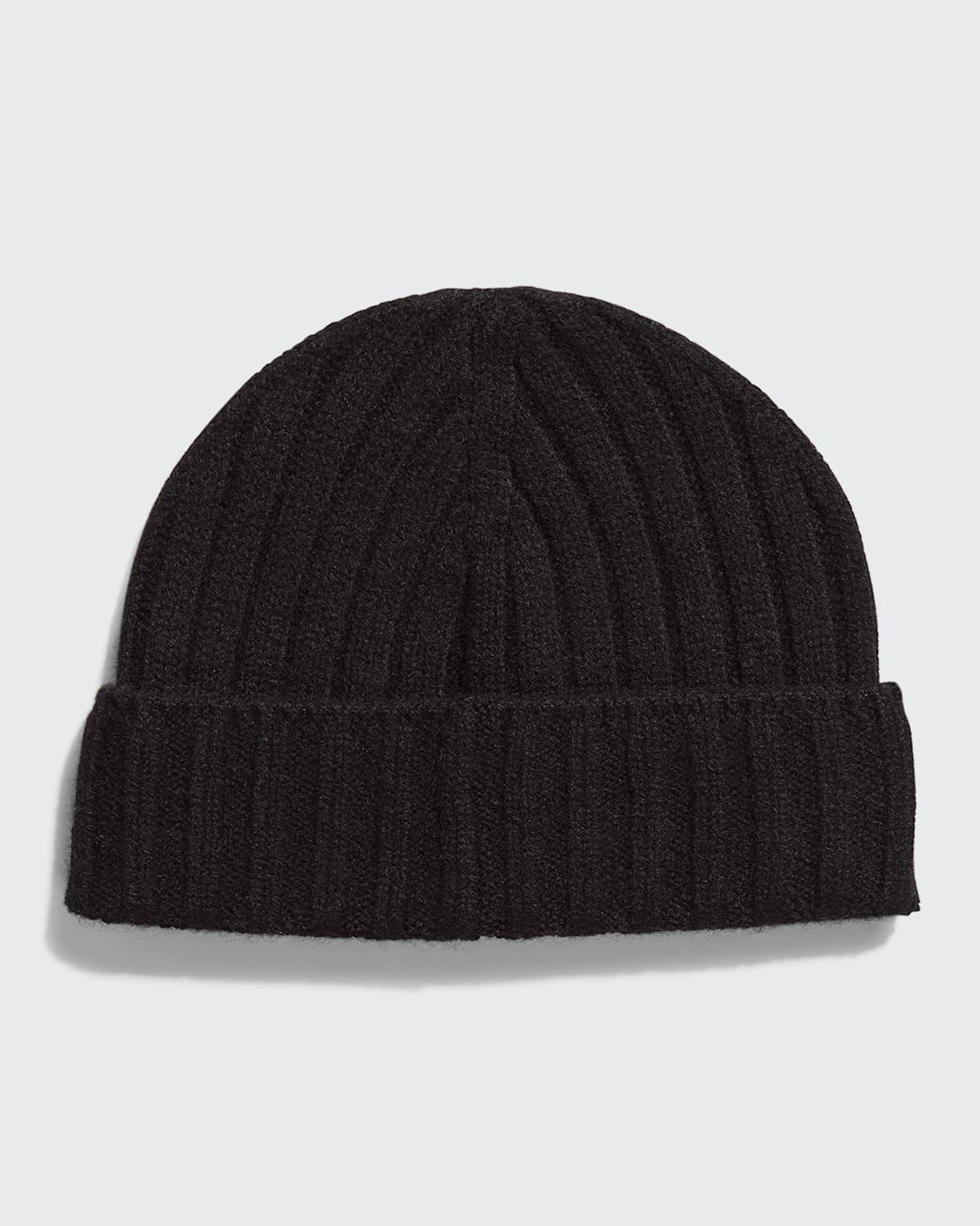 Men's Cashmere Beanie Hat Product Image