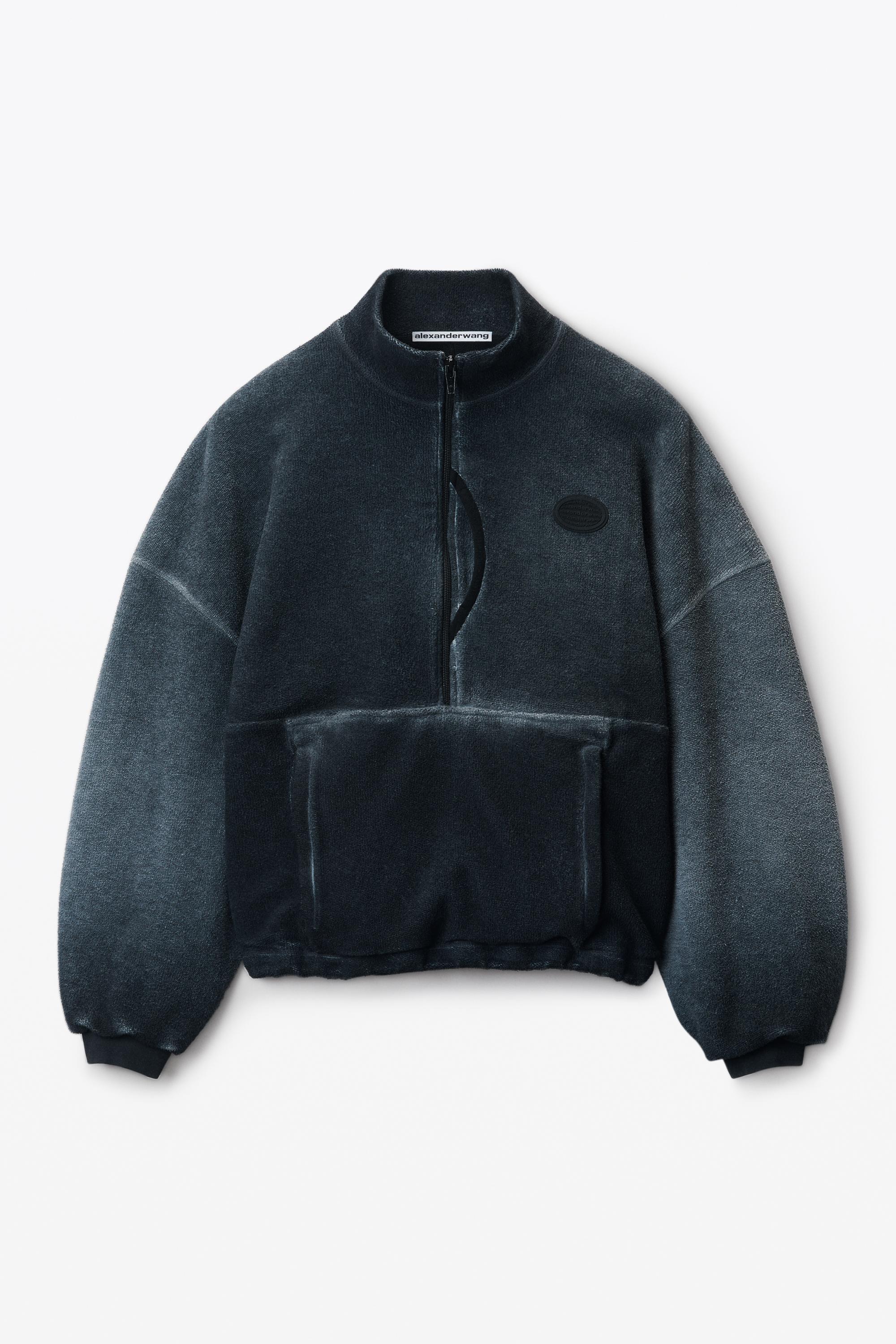 Half-zip Sweatshirt In Cotton Product Image