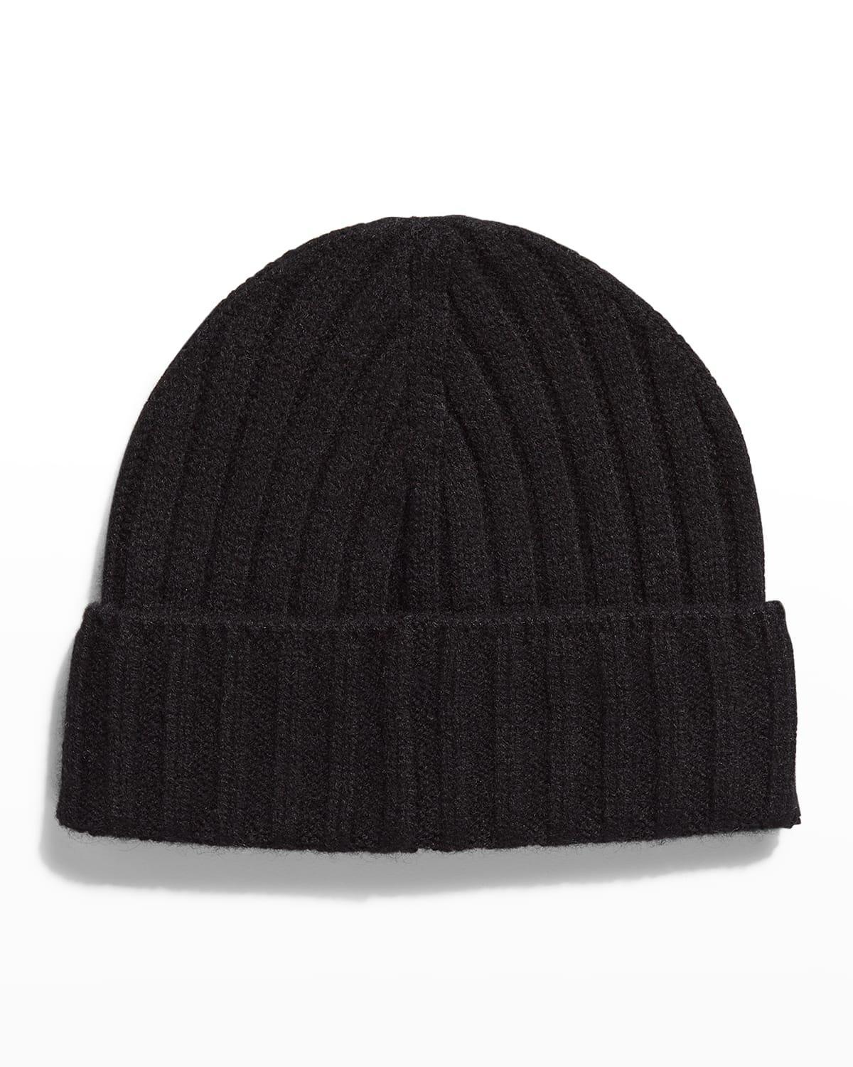 Men's Cashmere Beanie Hat Product Image