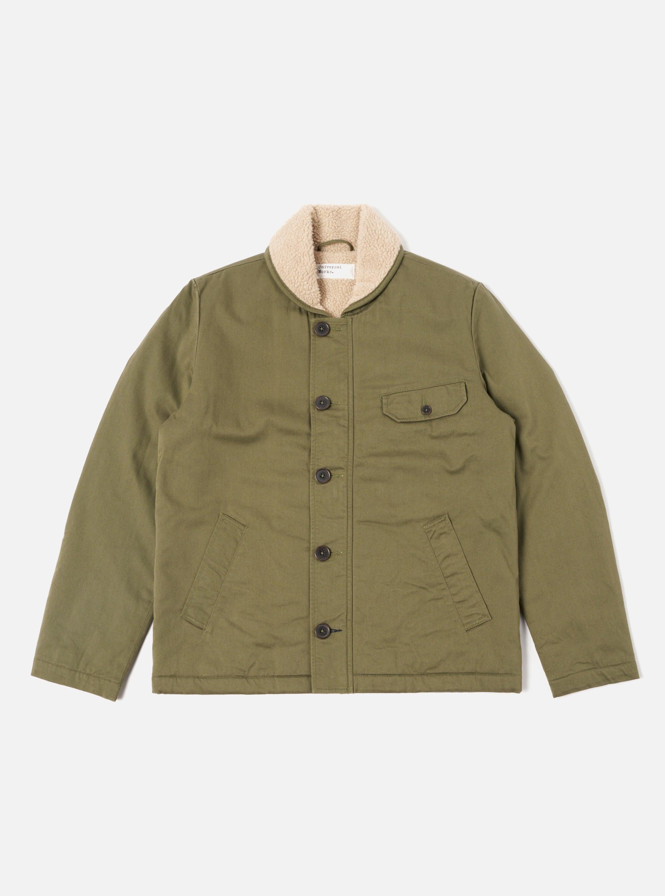 Universal Works N1 Jacket in Light Olive Twill Product Image