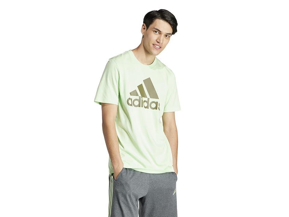 adidas Mens Essentials Short Sleeve Logo Graphic T-Shirt Product Image