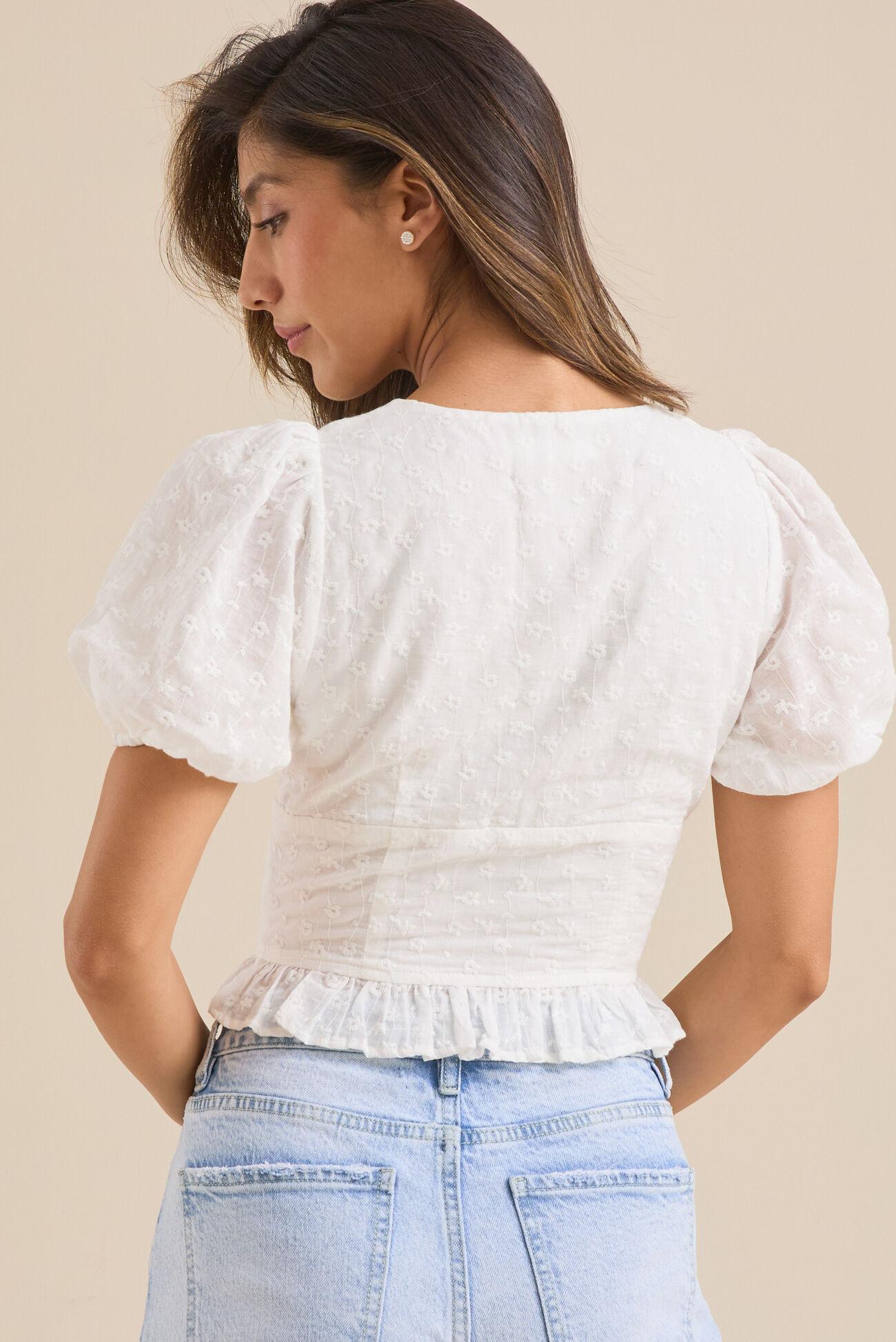 Ellerie Embroidered Corset Top Product Image