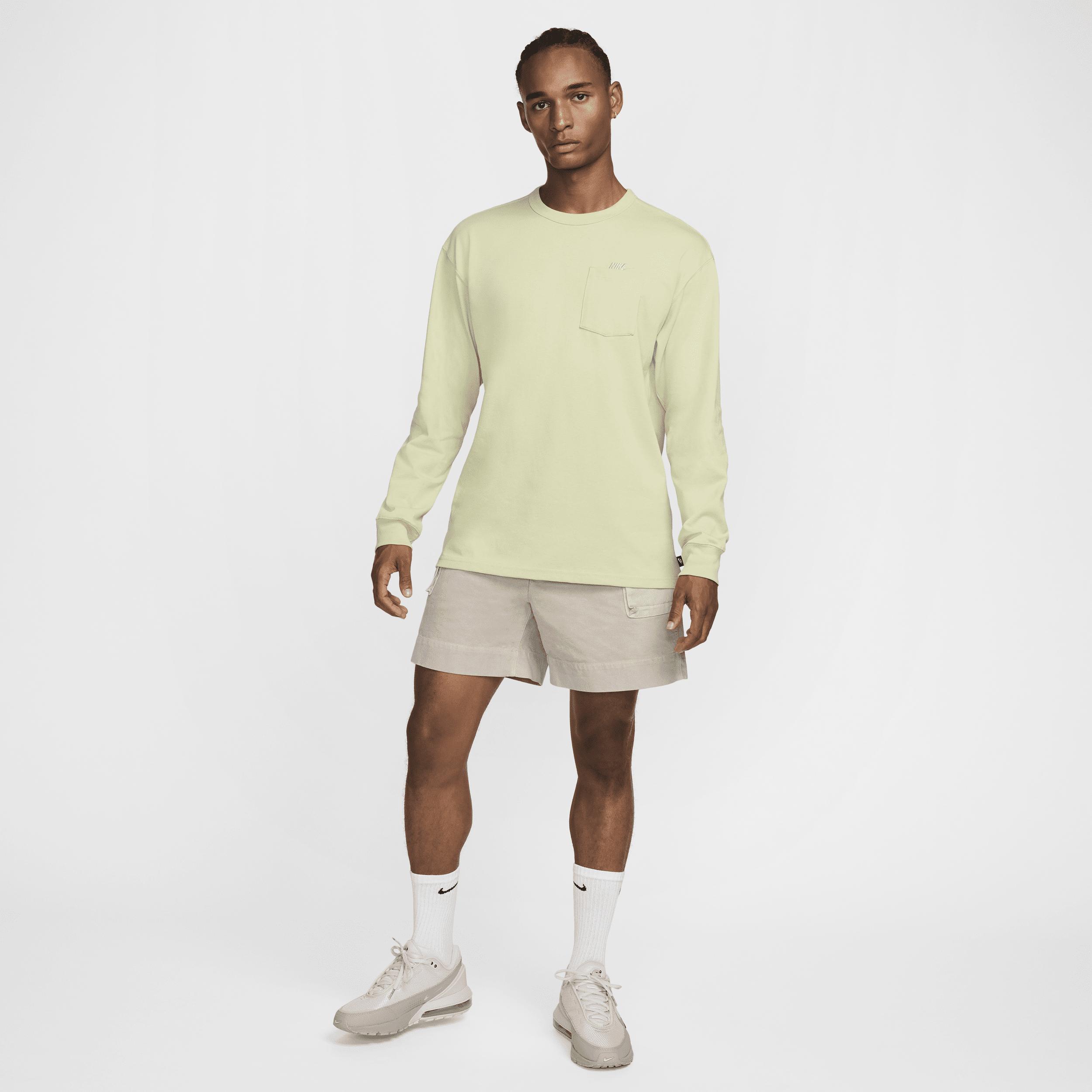 Men's Nike Sportswear Premium Essentials Long-Sleeve Pocket T-Shirt Product Image