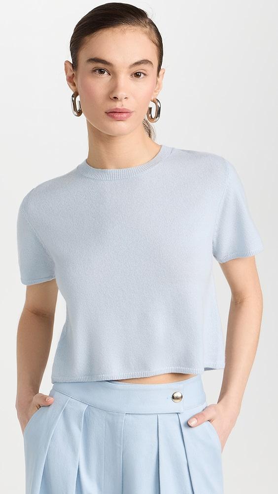 Sablyn Charleston Cashmere Short Sleeve Sweater | Shopbop Product Image