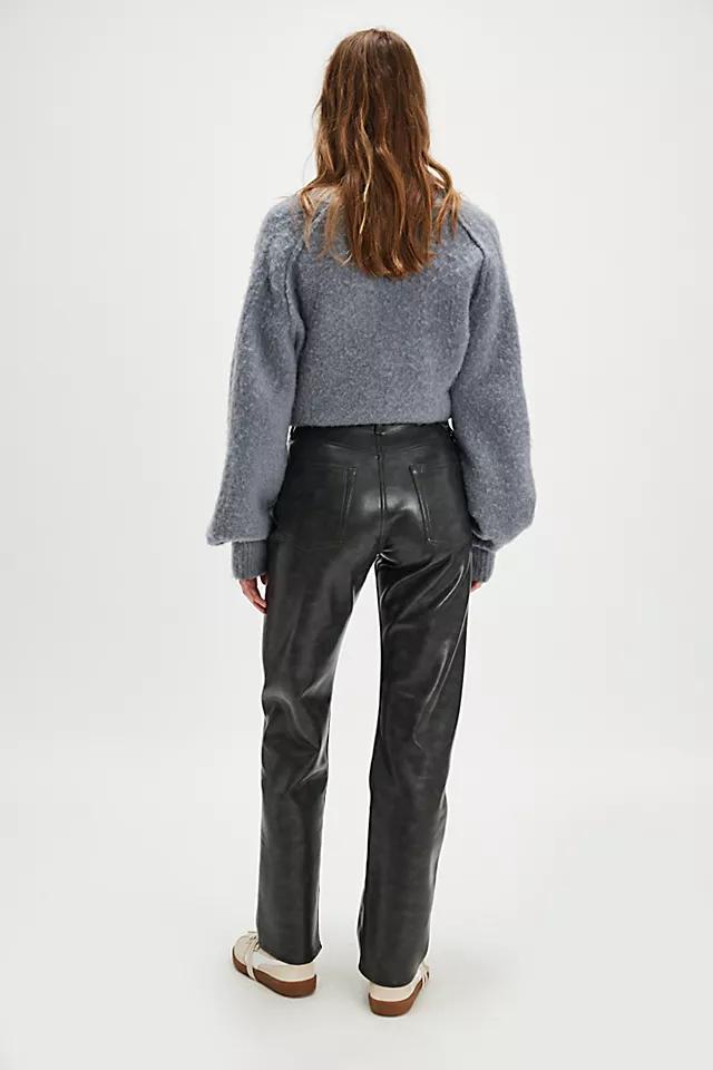 AGOLDE Recycled Leather Kelly Pants Product Image