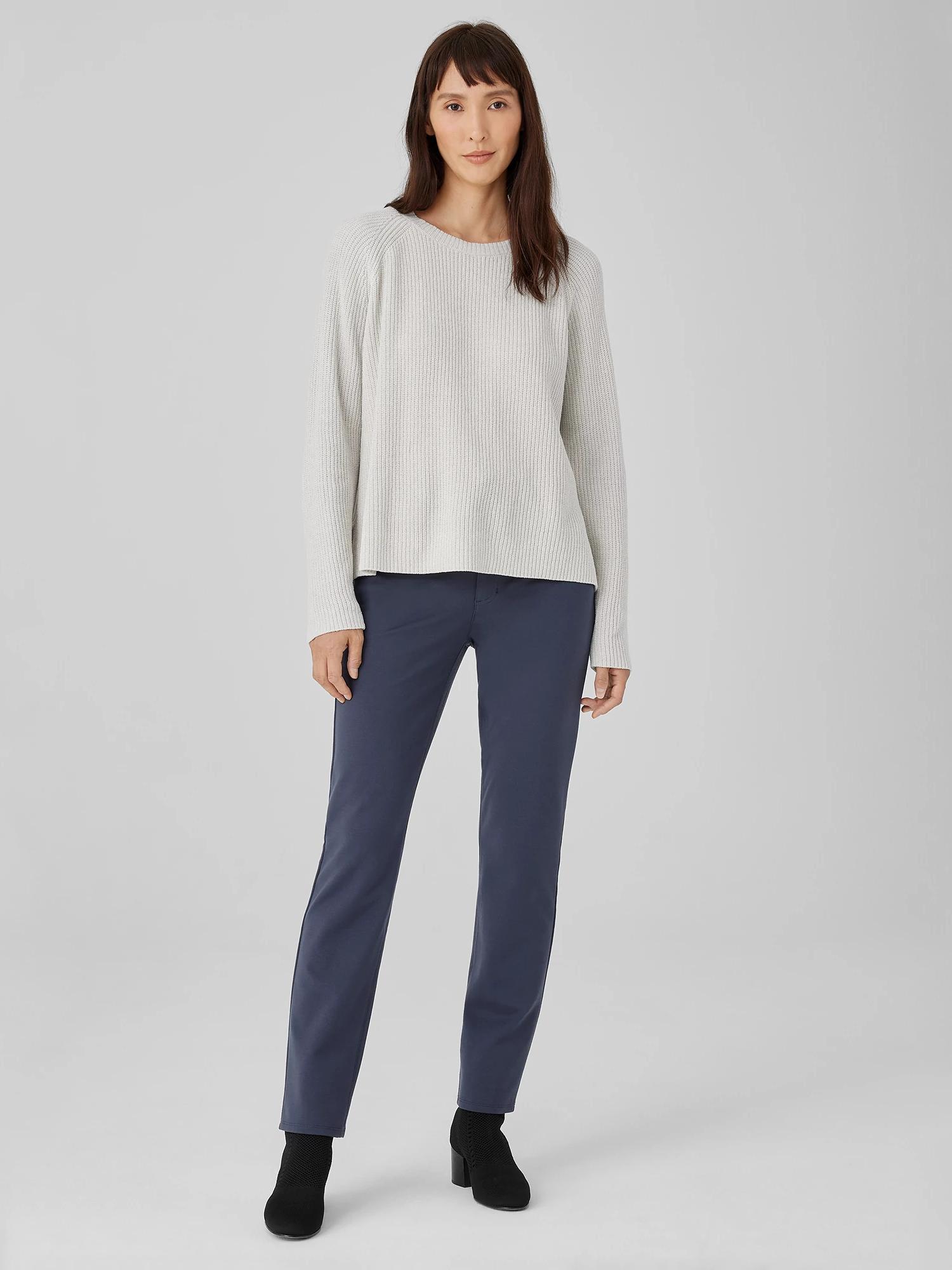 EILEEN FISHER Washable Flex Ponte Slim Jeanfemale Product Image