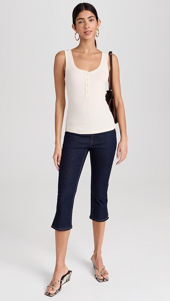 L'AGENCE Kate Henley Tank Top | Shopbop Product Image