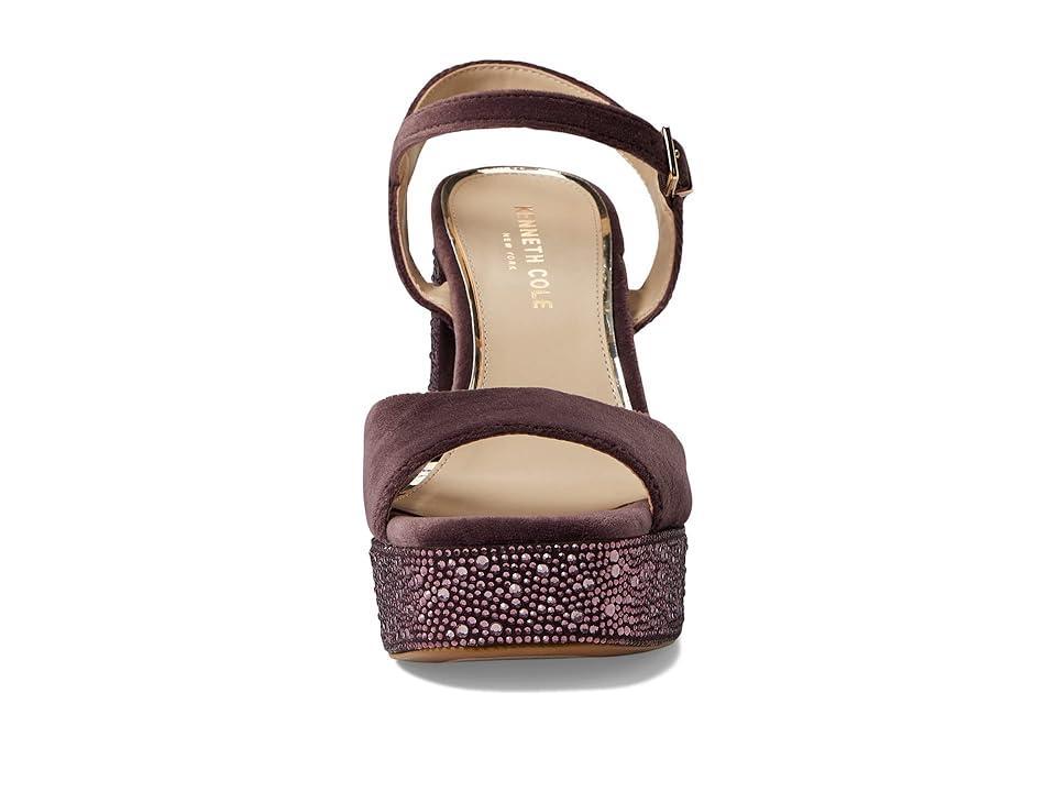 Kenneth Cole New York Womens Dolly Crystal Platform Sandals Womens Shoes Product Image