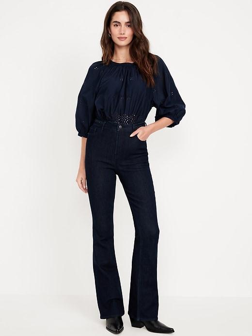 Extra High-Waisted Flare Jeans product image