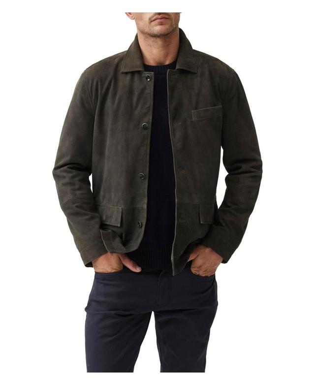 Rodd & Gunn Mens Somerset Leather Jacket Product Image