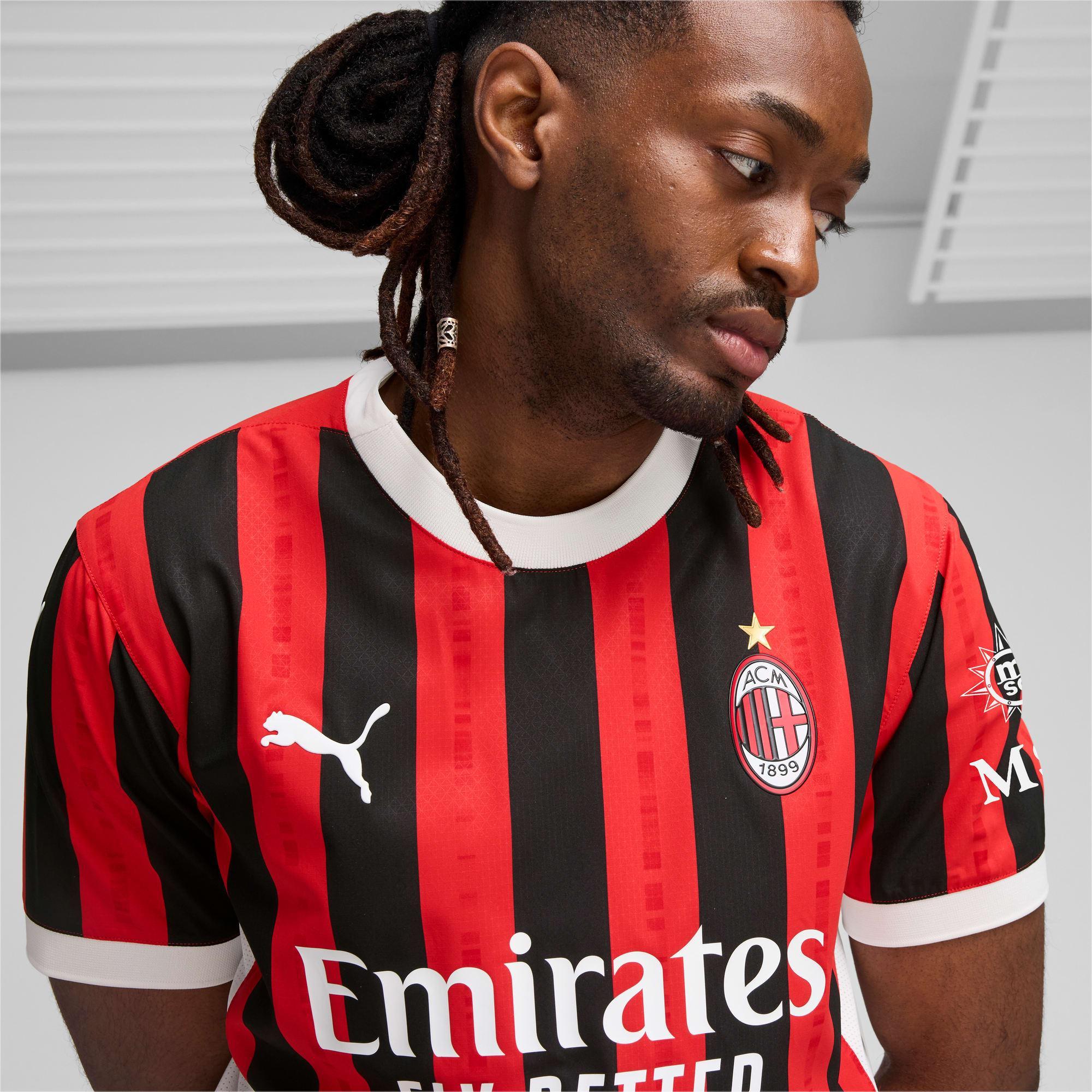 AC Milan 24/25 Men's Authentic Home Soccer Jersey Product Image