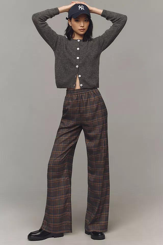 Corey Lynn Calter Plaid Pull-On Trousers product image