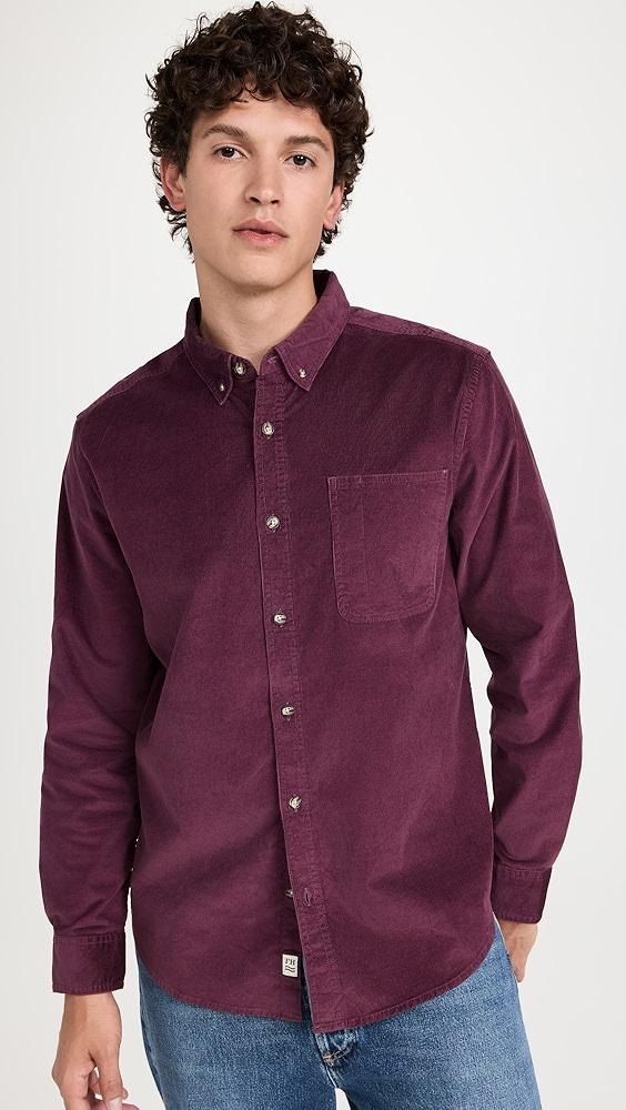 Fair Harbor The Wilder Stretch Corduroy Shirt | Shopbop Product Image