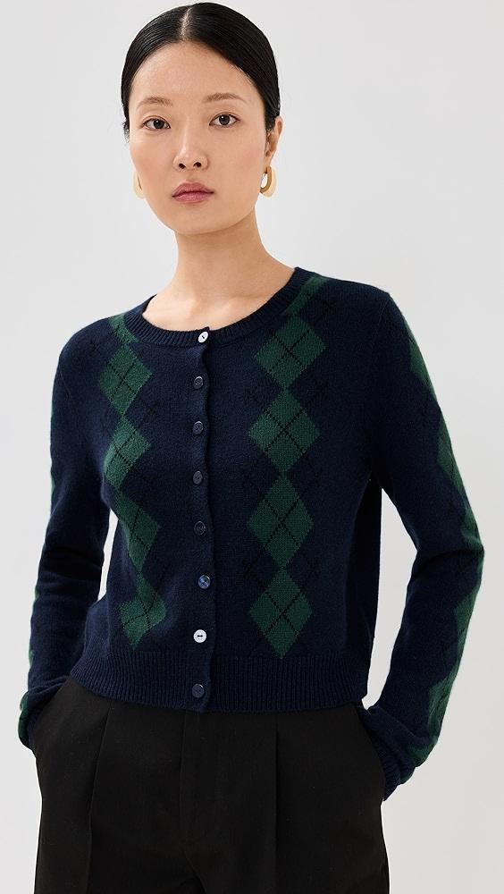 Reformation Clara Cashmere Crew Cardigan | Shopbop Product Image