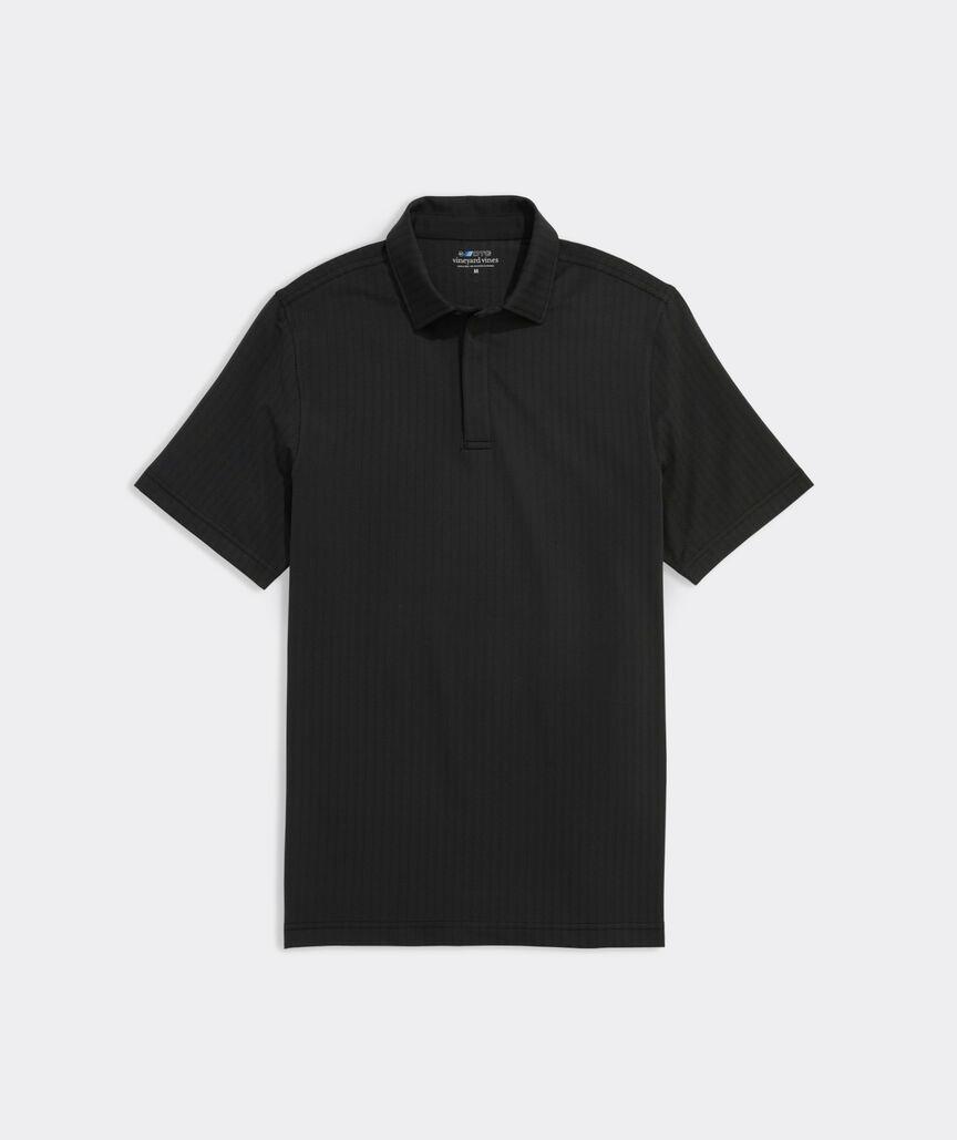 On-The-Go Herringbone Jacquard Polo Product Image