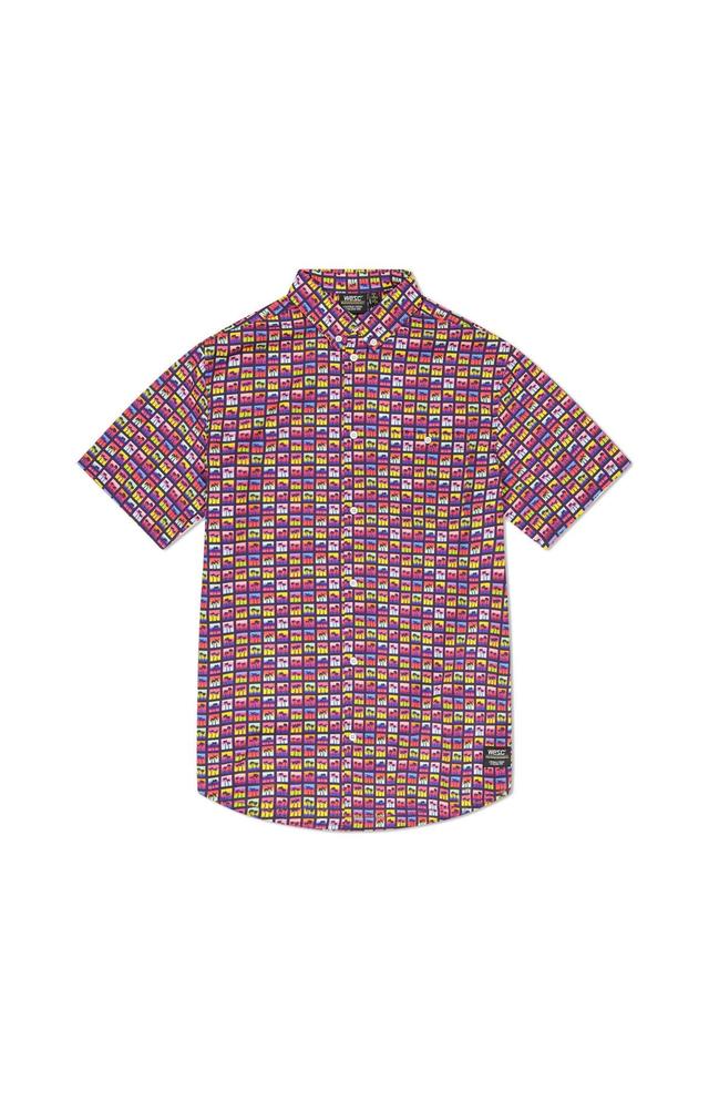 WeSC America Inc Mens Odem Palm Polaroid Camp Shirt - Product Image