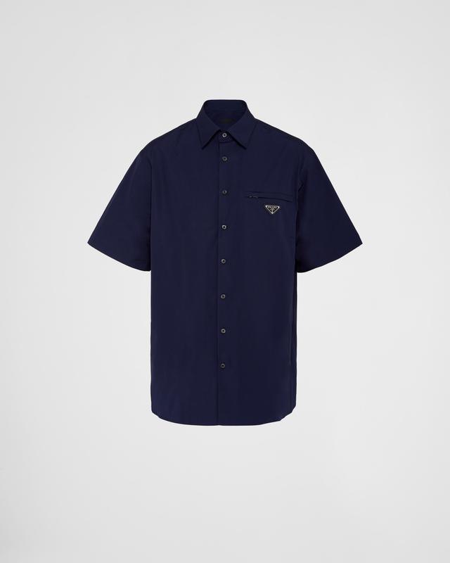 Short-sleeved cotton shirt Product Image