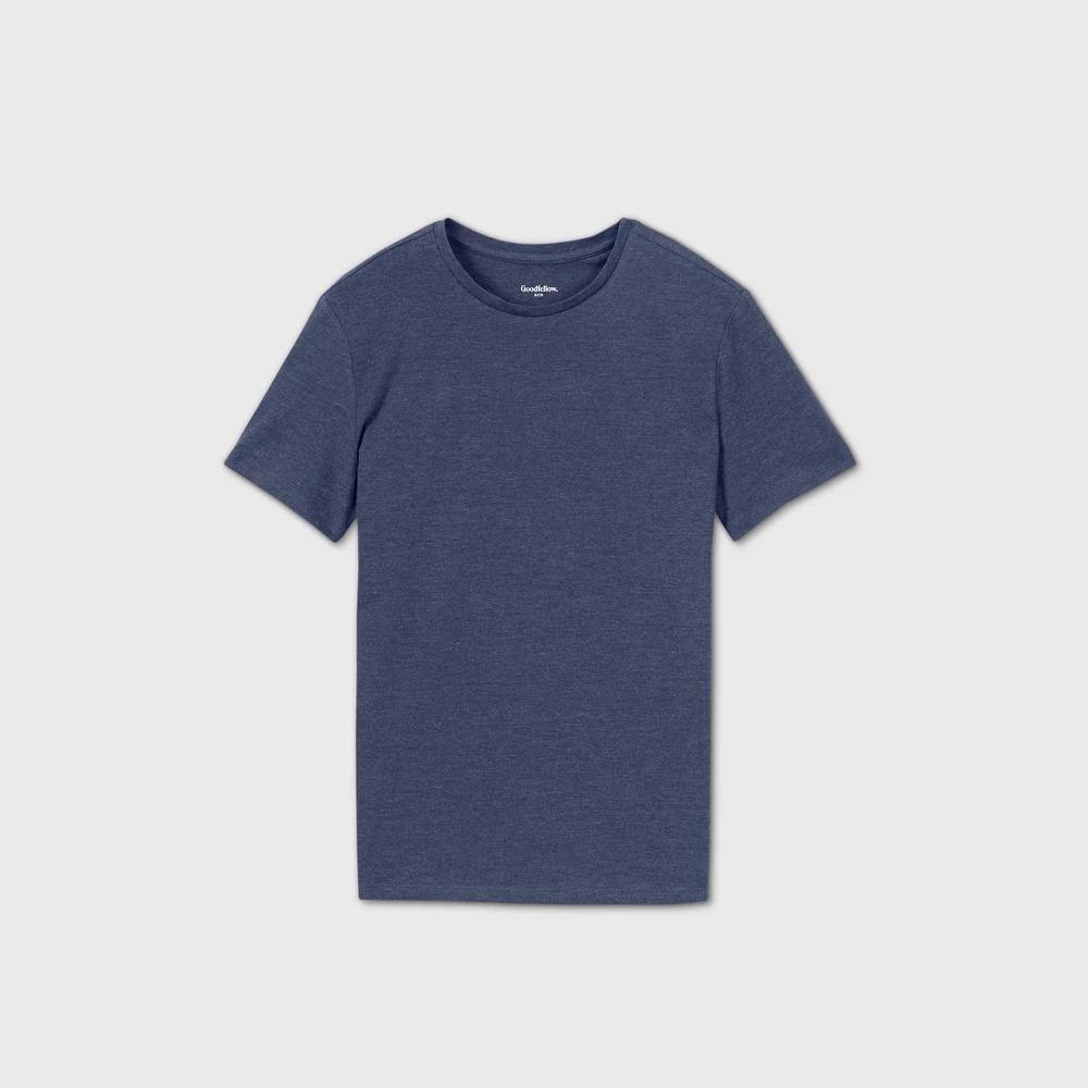 Mens Every Wear Short Sleeve T-Shirt - Goodfellow & Co Jamestown Blue S Product Image