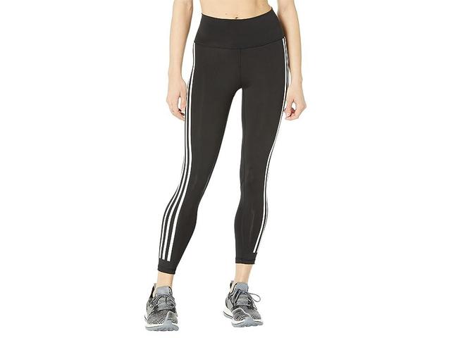 adidas Versatility Training Icon 3-Stripes 7/8 Tights Women's Clothing Product Image