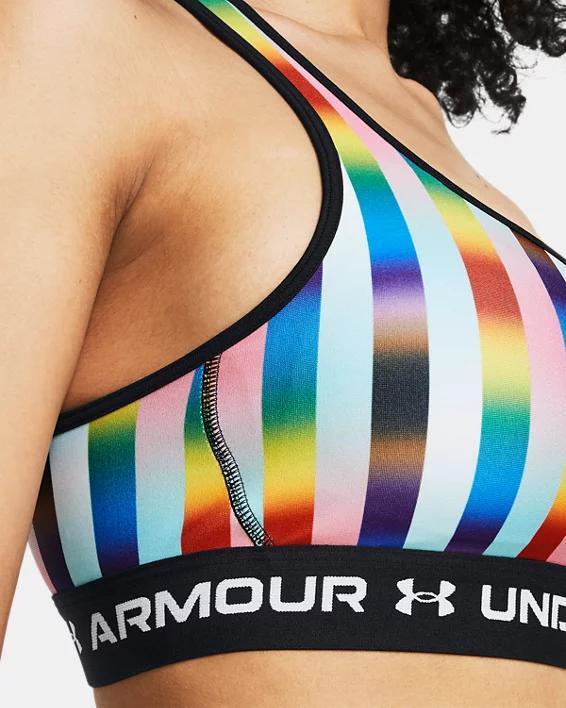 Women's UA Crossback Mid Pride Sports Bra Product Image