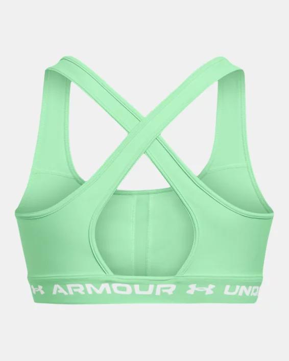 Women's Armour® Mid Crossback Sports Bra Product Image