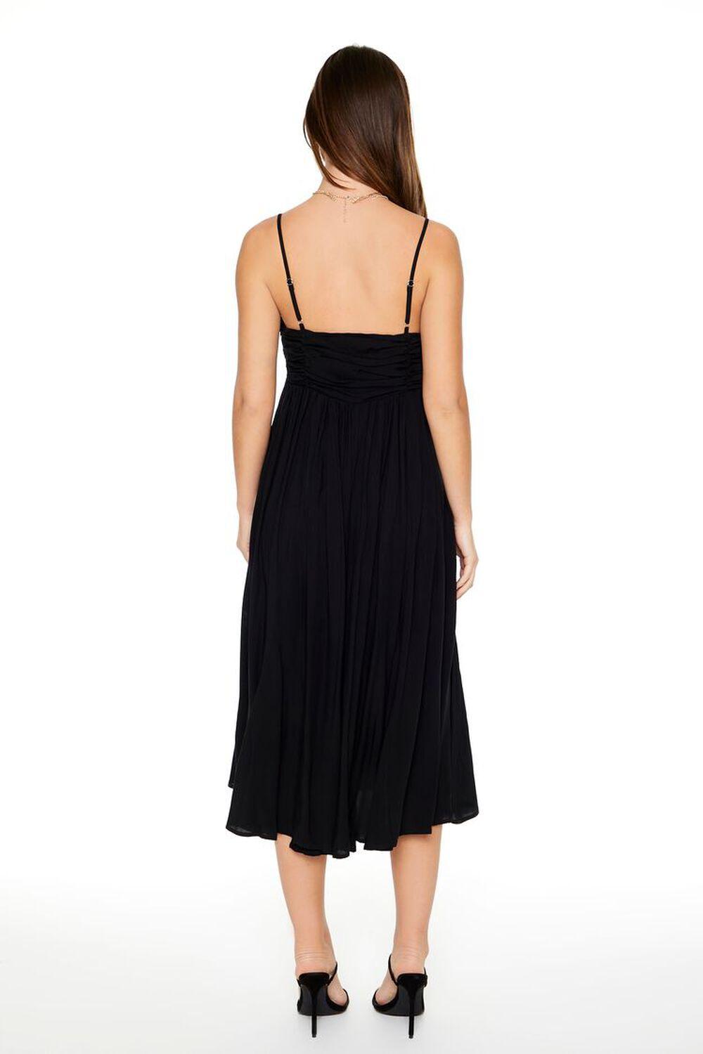 Textured Babydoll Midi Dress | Forever 21 Product Image