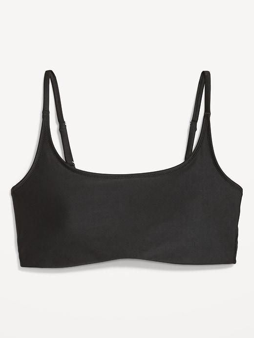 Scoop-Neck Bikini Swim Top Product Image