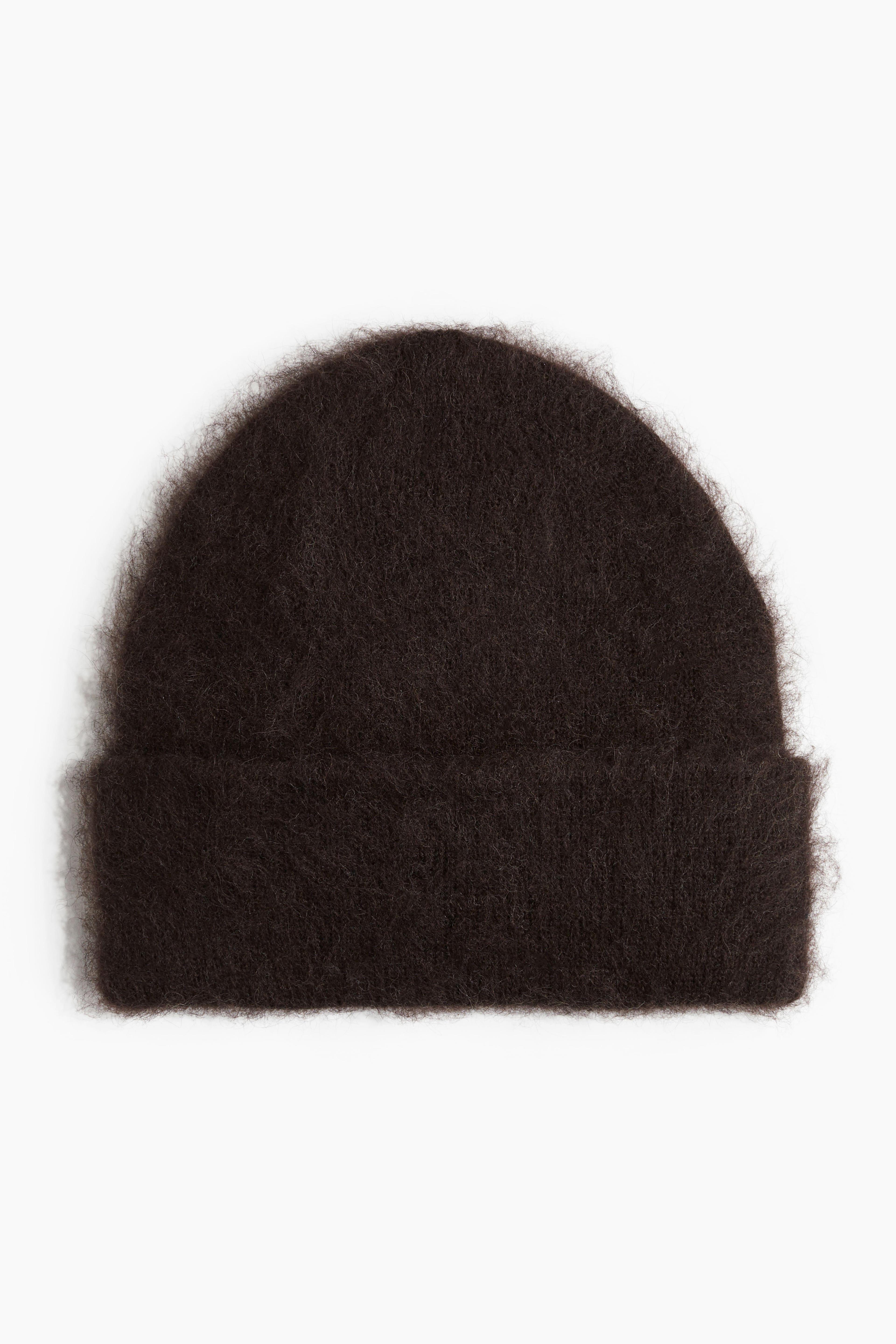 Fuzzy Wool-Blend Beanie Product Image