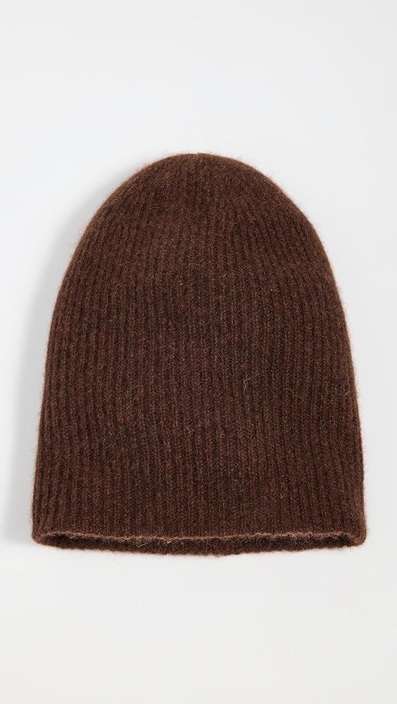 White + Warren Cashmere Plush Rib Beanie | Shopbop Product Image