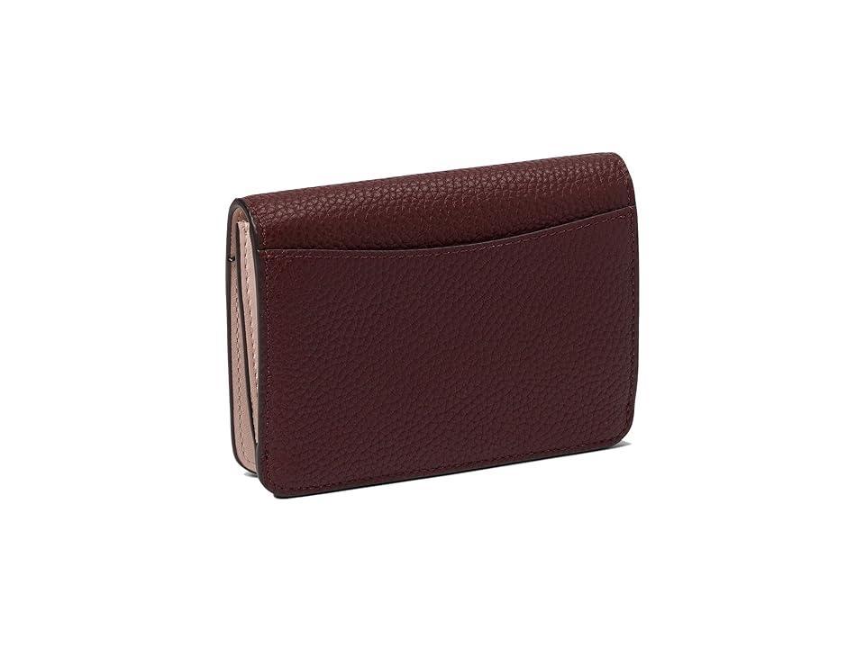 Womens Ava Leather Bi-Fold Card Case Product Image