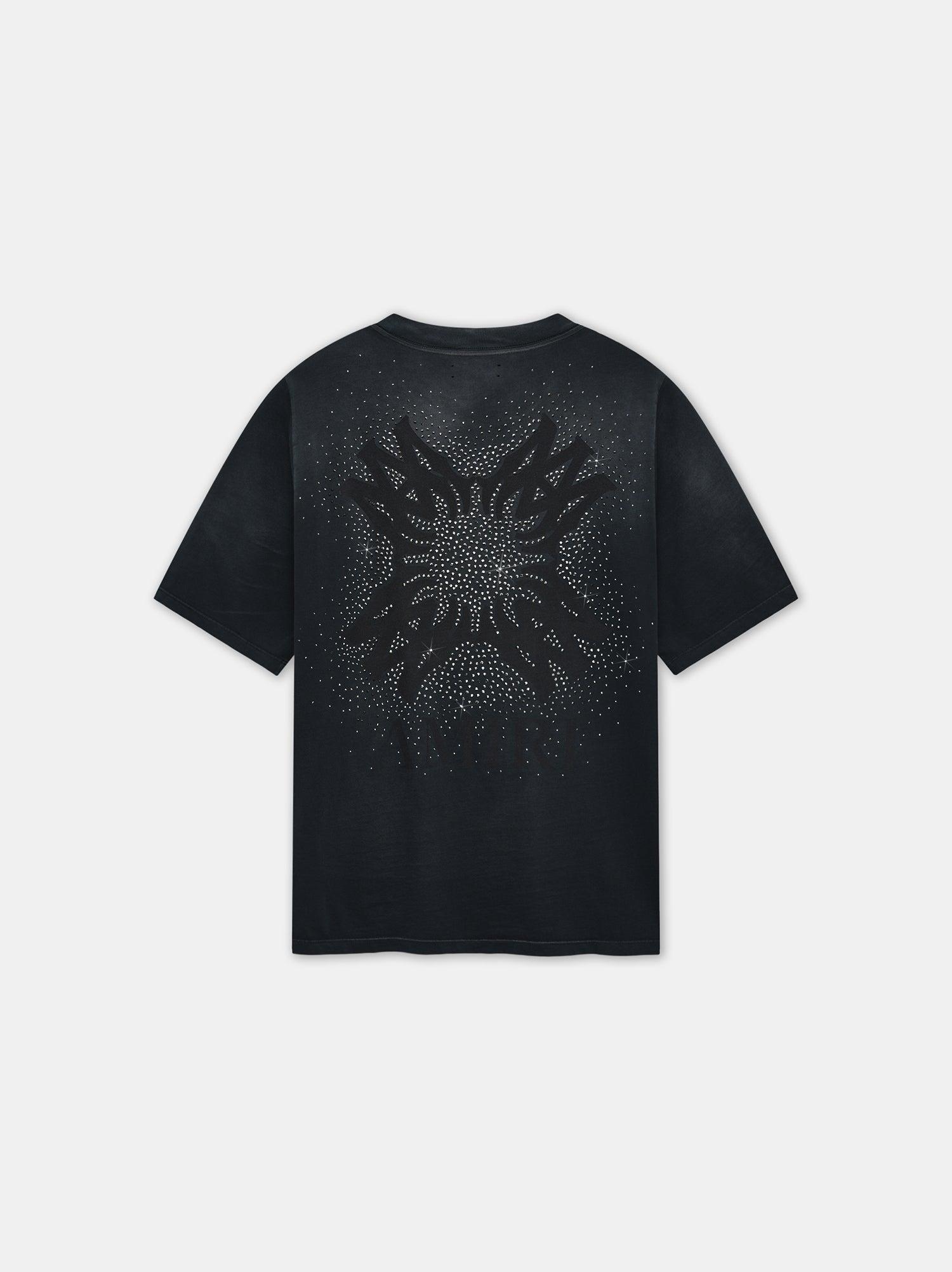 MA QUAD CRYSTAL TEE - Black Male Product Image