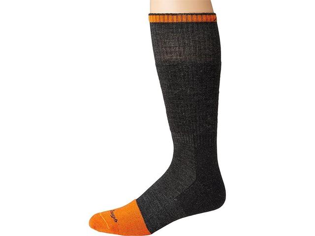 Darn Tough Vermont Steely Boot Cush w/ Full Cush Toe Box (Graphite) Men's Knee High Socks Shoes Product Image