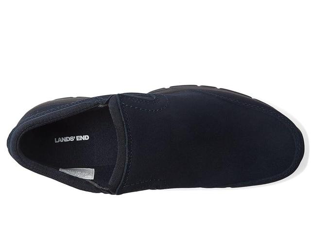 Lands' End All Weather Moc (Navy Suede) Women's Shoes Product Image