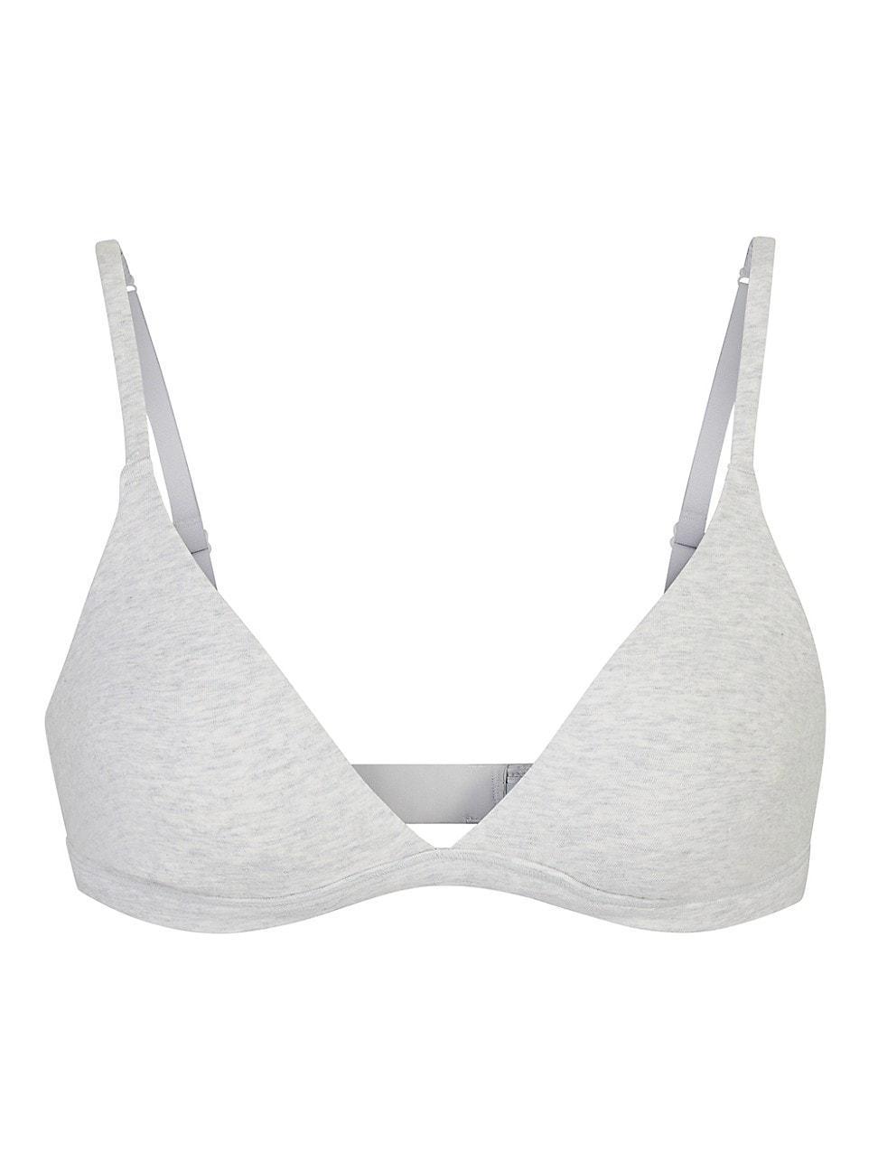 Womens Cotton Jersey Triangle Bralette Product Image