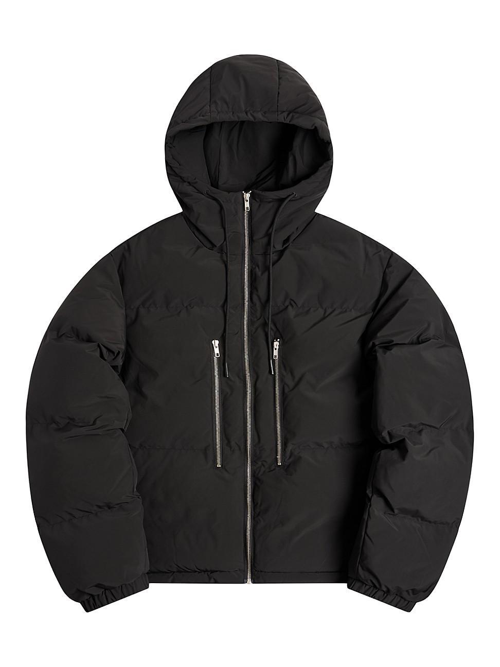 Mens Hooded Combo Puffer Jacket product image