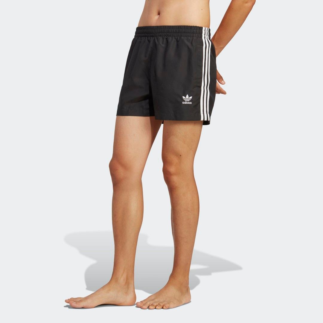 adidas Mens 5 Ori Adicolor 3-Stripes Swim Shorts Product Image