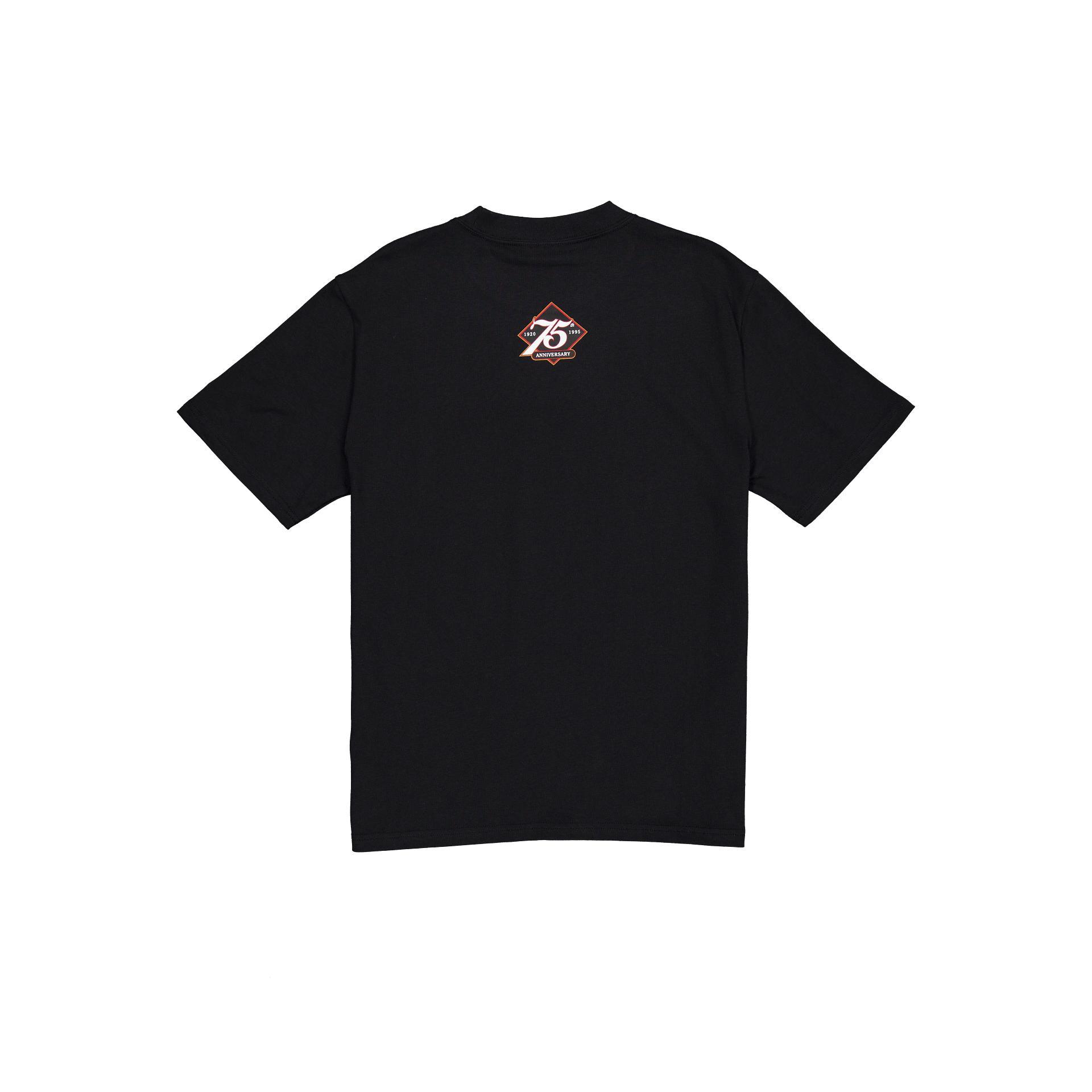 Brand New Era 75th Retro Black T-Shirt Male Product Image