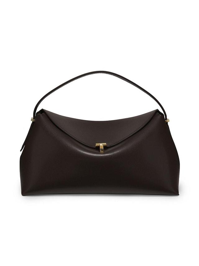 Womens T-Lock Palmellato Leather Top-Handle Bag Product Image