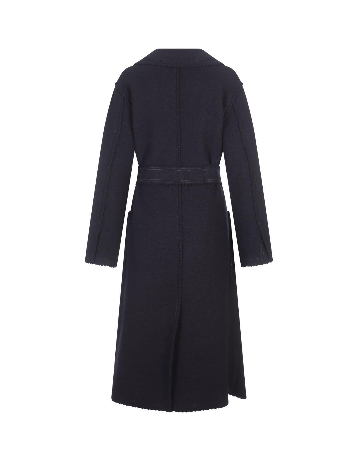 MAX MARA Woman Black Cashmere Magia Coat Product Image